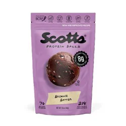 Scott's Protein Balls Scott's Brownie Batter Plant-Based Protein Balls - 1.4oz