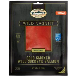 Mowi Cold Smoked Sockeye Sliced Salmon - 4oz/8ct