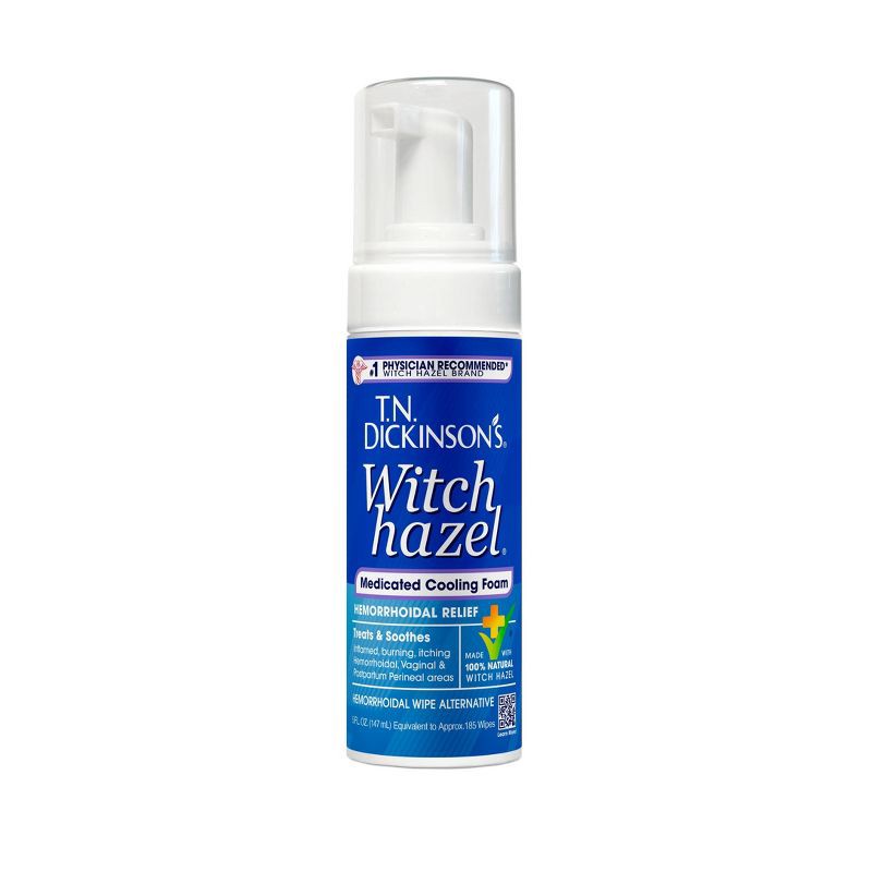 slide 1 of 6, T.N. Dickinson's Medicated Cooling Foam Multi-Symptom Relief - 5oz, 5 oz