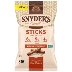 Snyder's of Hanover Multigrain Harvest Wheat Pretzel Sticks - 8oz