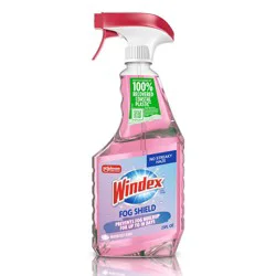 Windex Fog Shield - Anti Fog Spray and Glass Cleaner - 23 fl oz: Ammonia-Free, Liquid Form, Windows and Mirrors, Water Lily
