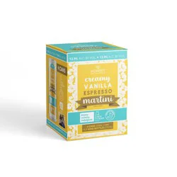 Wondry Cocktail Wines WONDRY Creamy Vanilla Espresso Martini Cocktail - 4PK 250ml