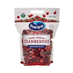 Ocean Spray Fresh Premium Cranberries - 2lbs Bag