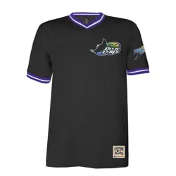 MLB Tampa Bay Rays Men's TC Poly V-Neck Mesh Jersey - XXL