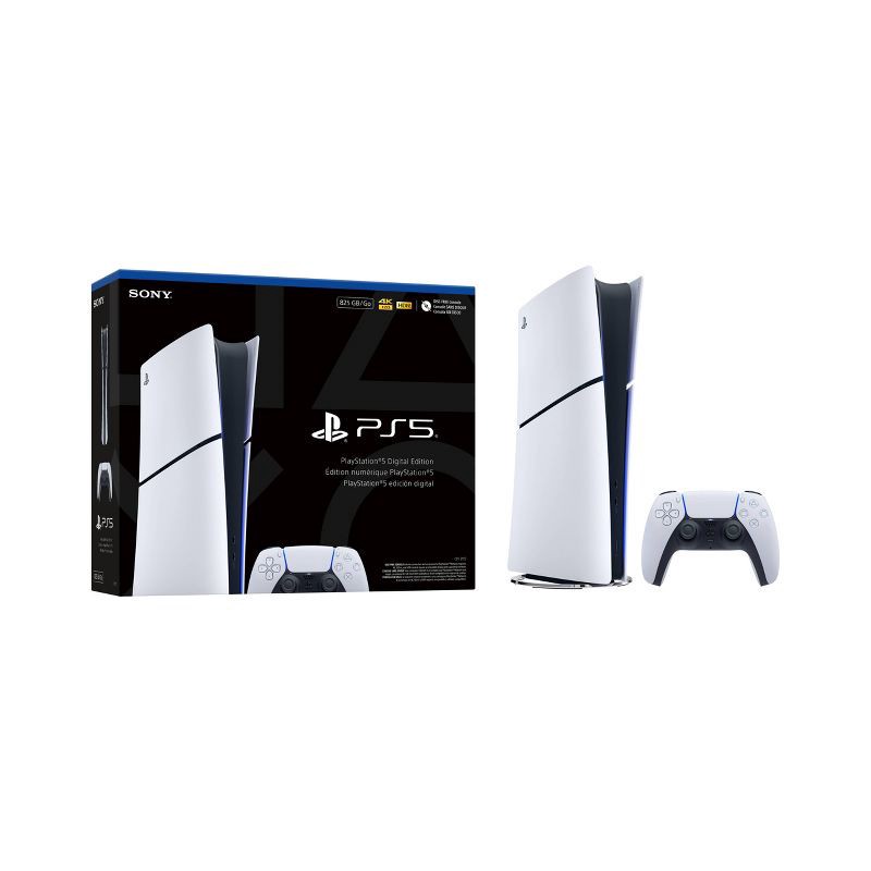 slide 1 of 8, PlayStation 5 Console - Digital Edition, 1 ct