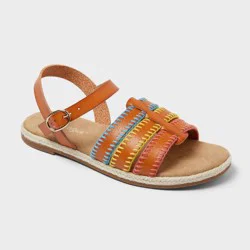 Kids' Fifer Casual Sandals - Cat & Jack™ Cognac 5