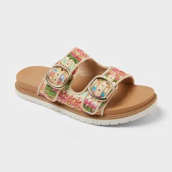 Kids' Brooklyn Two Buckle Sandals - Cat & Jack™ Multicolor 13