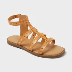 Kids' Casual Gladiator Sandals - Cat & Jack™ Tan 3