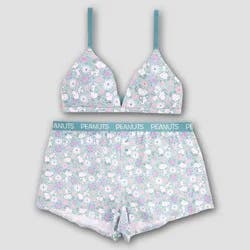 Women's Snoopy Cami & Boxer Set - Multicolor L