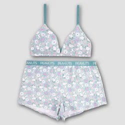 Women's Snoopy Cami & Boxer Set - Multicolor XXL