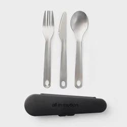 Stainless Steel Cutlery - All In Motion™ Black