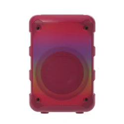 GEMS Light Up Portable Party Speaker - Maroon