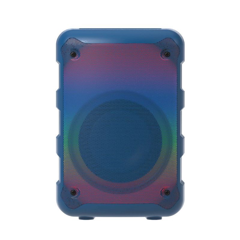 slide 1 of 4, GEMS Light Up Portable Party Speaker - Navy, 1 ct