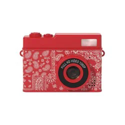 GEMS Mini Digital Camera - Red Bandana Print