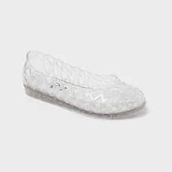 Girls' Lena Jelly Ballet Flats - art class™ Clear 4
