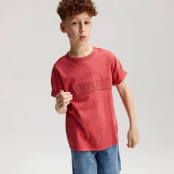 Boys' Short Sleeve Spider-Man Oversized Graphic T-Shirt - Cat & Jack™ Red XL