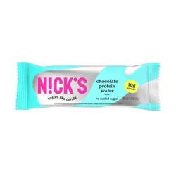 Nick's Chocolate Protein Wafer Single Serve Snack Bars - 10g Protein - 1.41oz