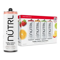 Nutrl Fruit Variety Pack - 8pk/355ml Cans