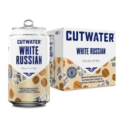 Cutwater Spirits Cutwater White Russian Spirits - 4pk/355ml Cans