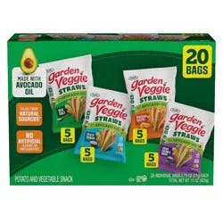 Sensible Portions Garden Veggie Straws Variety Pack Chips with Avocado Oil Chips - 15oz/20ct