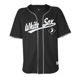 MLB Chicago White Sox Men's Button Down Jersey - L