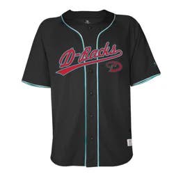 MLB Arizona Diamondbacks Men's Button Down Jersey - XL