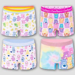 Girls' Care Bears 4pk Underwear - 4