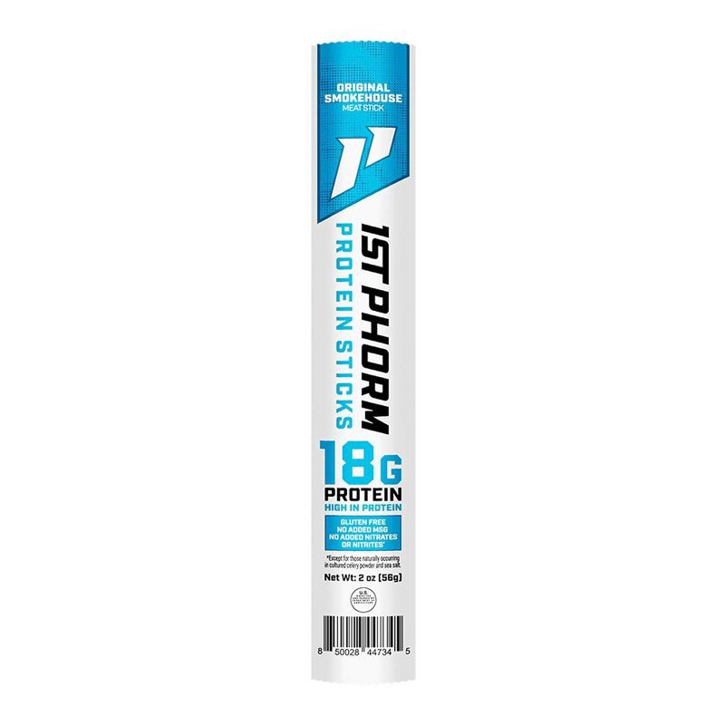 slide 1 of 5, 1st Phorm Original Smokehouse Protein Meat Sticks - 2oz, 2 oz
