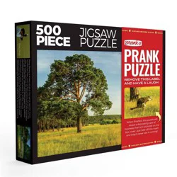 Prank-O 500pc When Nature Calls Alone at Last Jigsaw Puzzles