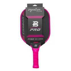 PBPRO PBRO 16'' Signature Plus Traditional Pickleball Paddle - Pink