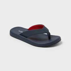 Kids' Espen EVA Flip Flops - Cat & Jack™ Navy Blue M