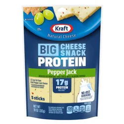 Kraft Cheese Pepper Jack Stick Cheese - 10oz