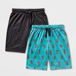 Boys' 2pk Pajama Shorts Set - Cat & Jack™ Blue S