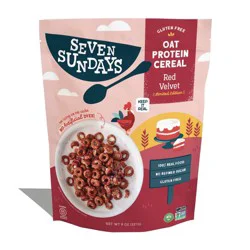 Seven Sundays Red Velvet Oat Protein Cereal - 8oz