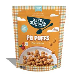 Seven Sundays Protein Puffs Peanut Butter Breakfast Cereal - 8oz