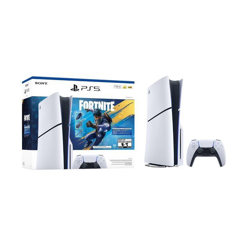 slide 1 of 7, PlayStation 5 1TB Console - Fortnite Flowering Chaos Bundle, 1 ct