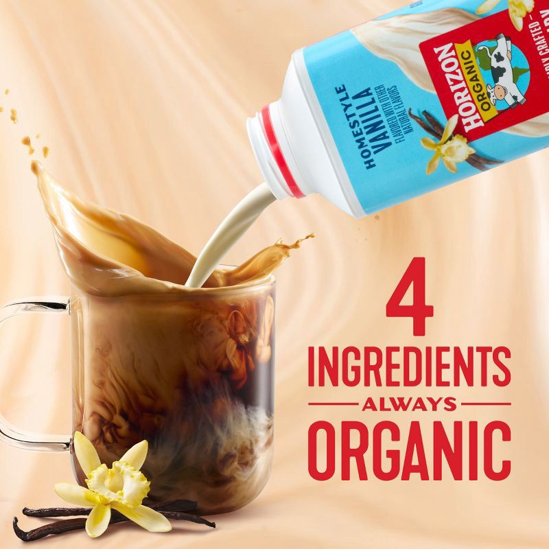 slide 6 of 13, Horizon Organic Vanilla Coffee Creamer - 24oz, 24 oz