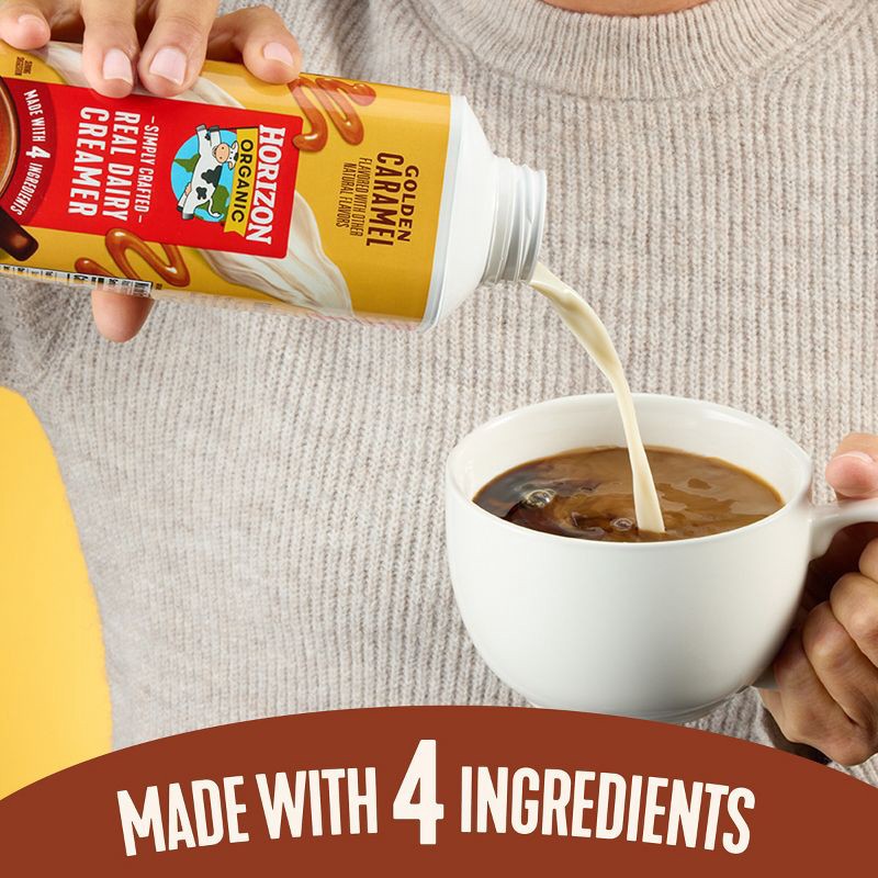 slide 11 of 13, Horizon Organic Caramel Coffee Creamer - 24oz, 24 oz