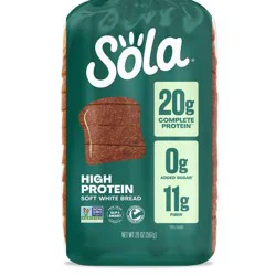 Sola Bread Protein White Bread - 20oz