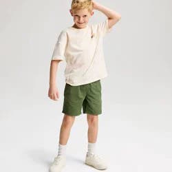 Boys' Quick Dry 'Above the Knee' Pull-On Shorts - Cat & Jack™ Olive Green S