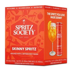Spritz Society Skinny Spritz Cocktail Wine - 4pk/12 fl oz Cans