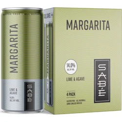 Sabe SABÉ Margarita Cocktail - 4pk/250ml Cans