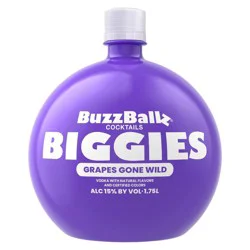 BuzzBallz Grape Biggie Cocktail - 1.75L Bottle