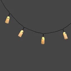 20ct LED Halloween Plastic Ghost Novelty Light String - Hyde and EEK! Boutique™
