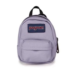 JanSport Mini Break Bag Charm Keychain - Pastel Lilac