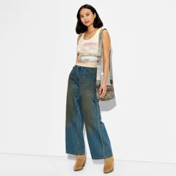 Women's Ford Graphic Tank Top - Beige XXL