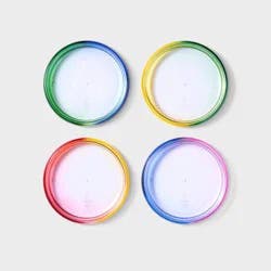 LGBT Pride Pride 4pc 6.6" Cocktail Plates