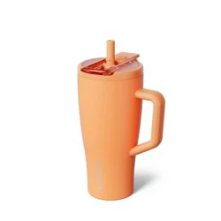 BruMate 30fl oz Stainless Steel Era Flip Water Bottle Peach