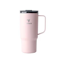Reduce 24oz Hot1 Insulated Stainless Steel Travel Mug with Steam Release Lid Blush