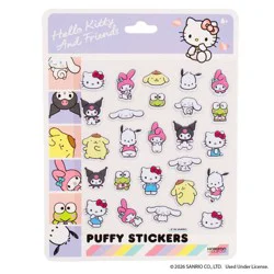 Hello Kitty 25ct Licensed Puffy Animals Stickers